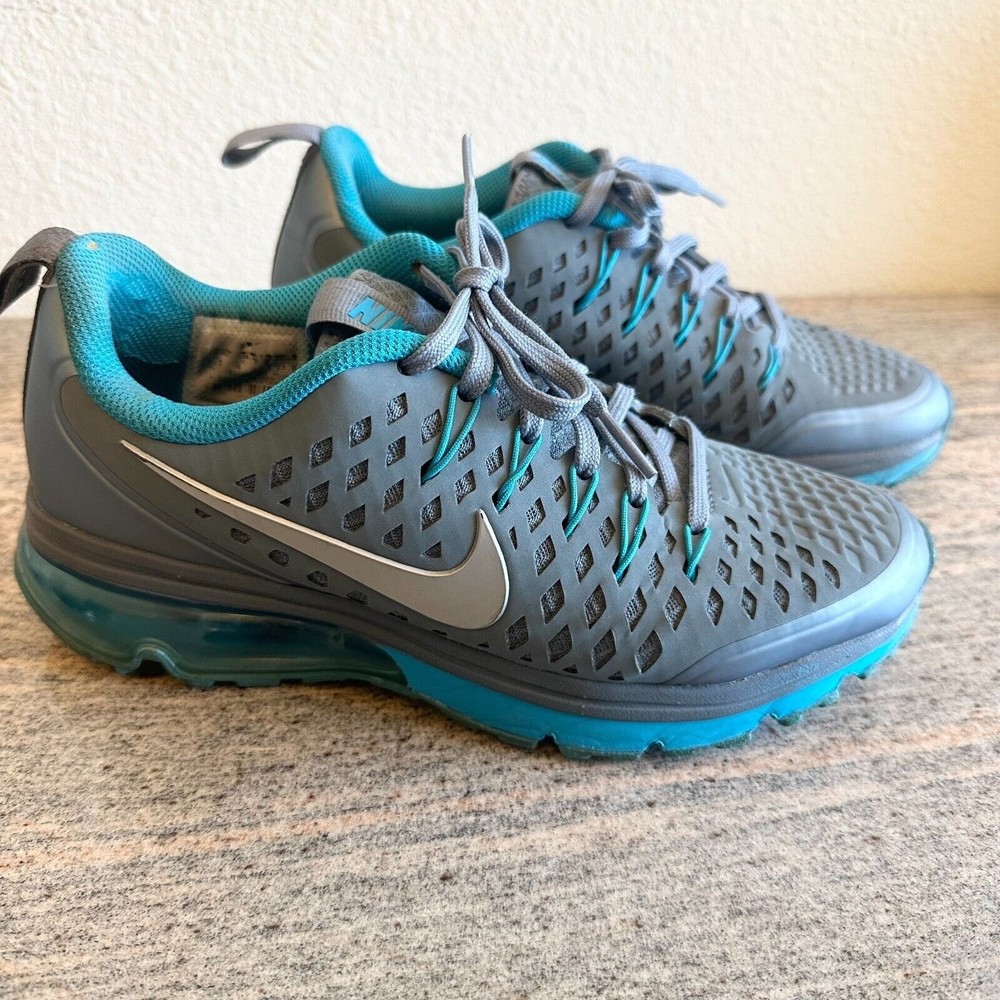 Nike Air Max Women's Size 6.5 Running Shoe Grey Blue